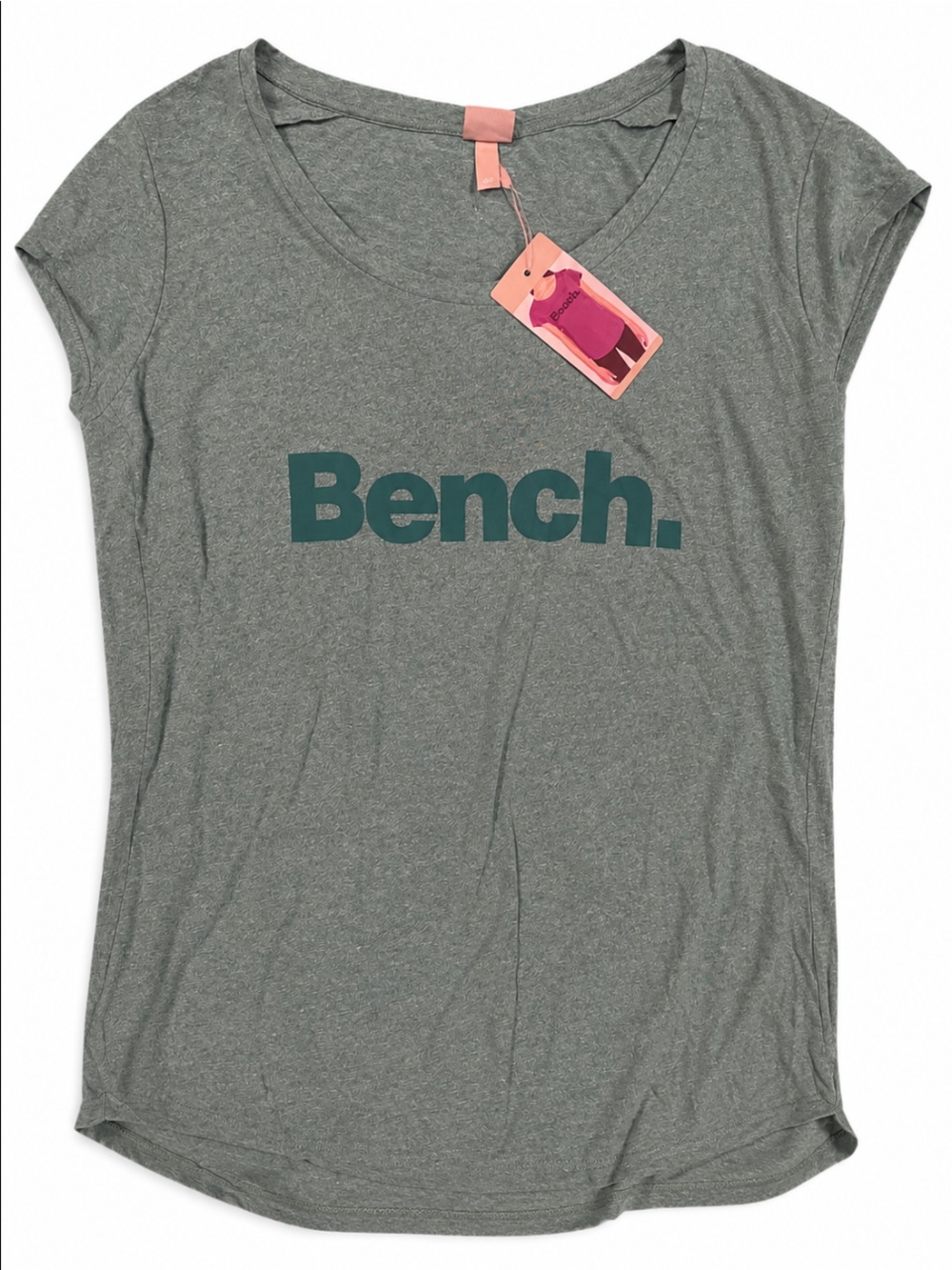 Bench Teal Heather Logo Tee - Picture 2 of 2